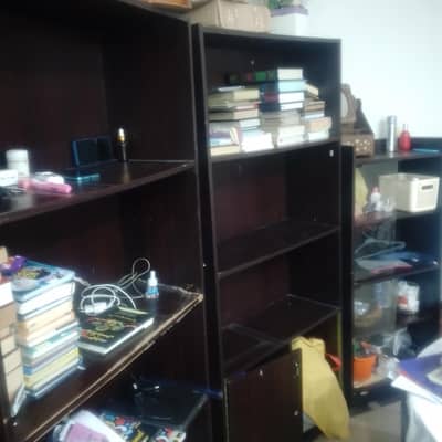 Wooden Open Almari 3 Piece only 18k