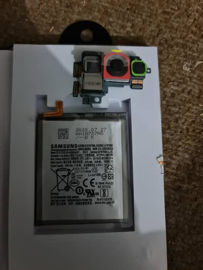 samsung note 20 ultra back camera / battrey