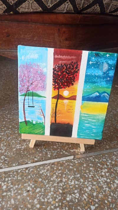 beautiful 3 weather painting