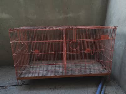 zarar two portion cage with front box option