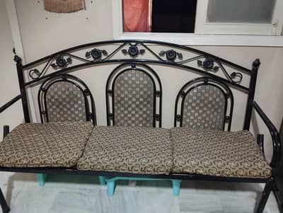 5 piece Iron sofa set for sell