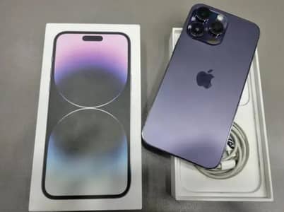 Apple i Phone 14 Pro Max PTA Approved 256GB with Complete Box