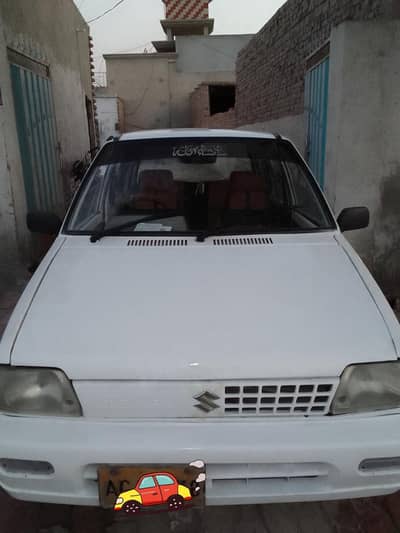 Suzuki mehran 2004 model White clour