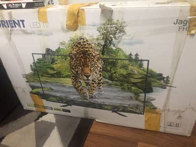 Orient 40 inch simple LED TV 3month used with android box