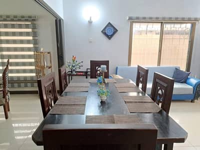 solid Wood Table with 6 chairs