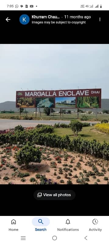 ME-1 Street 23 & 24 M-2  Margalla Enclave Islamabad