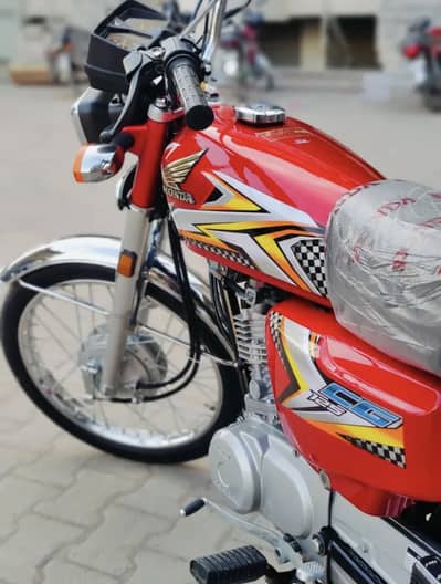 125 Honda New Honda CG 125 | Model 2024 | 2025 | Un-Registerd Bike