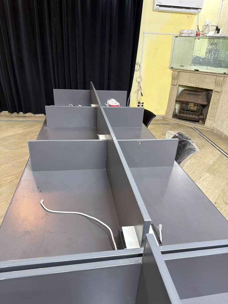 Office table - Workstation - Cluster table - computer table 1