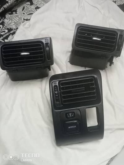 AC Vents Toyota Corolla 3 Pieces