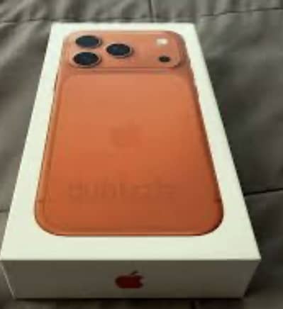 Apple iPhone 17 pro max cosmic orange cc38 exchange with silver 17pm