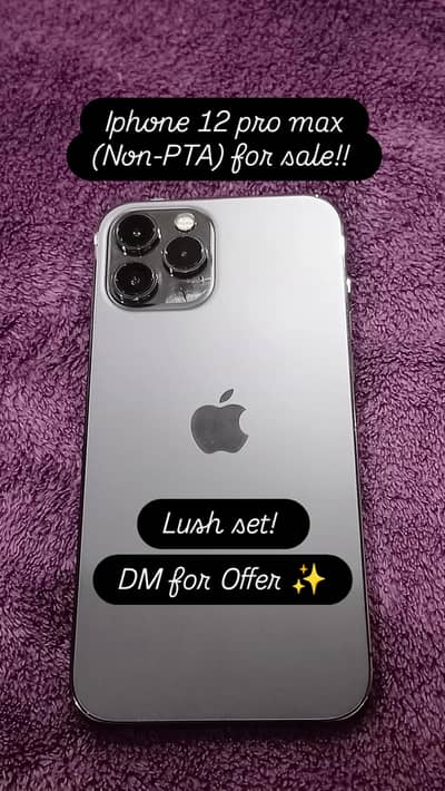 Iphone 12 pro max non pta 256gb