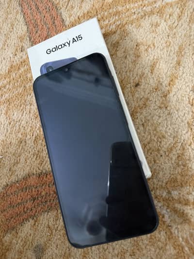 Samsung galaxy a15 with box pta approved