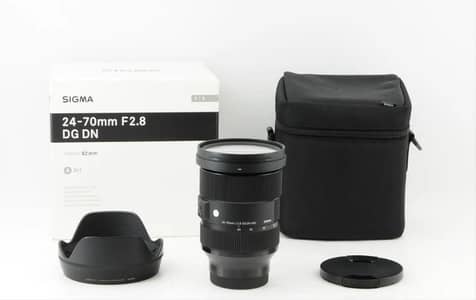 Sigma 24-70mm f/2.8 DG DN Zoom Lens for Sony E-mount Full Frame Camera
