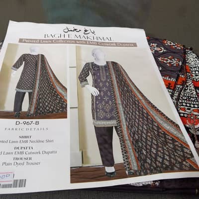 Bagha Makhmal Suit – Bilkul Naya (Unused)