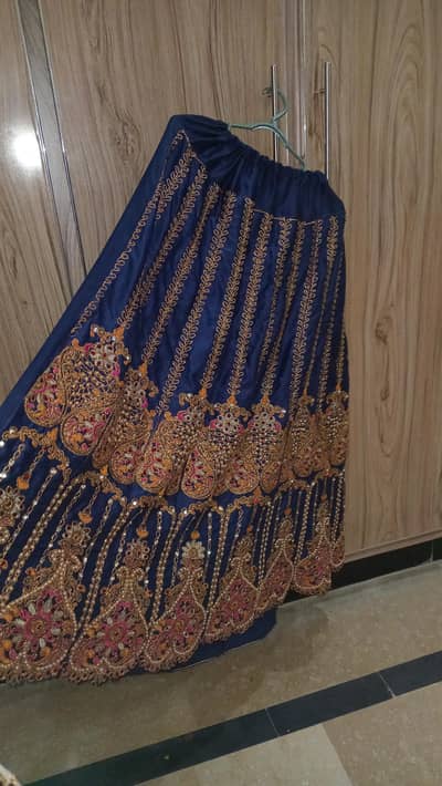 Heavy Embroidered Formal Dress 3PC for 15–18 Years Girls