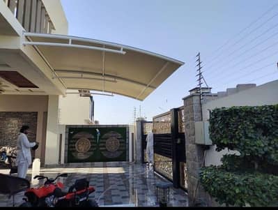 Pole parking shade in Pakistan , Canopy shade, Wall mounted Garage