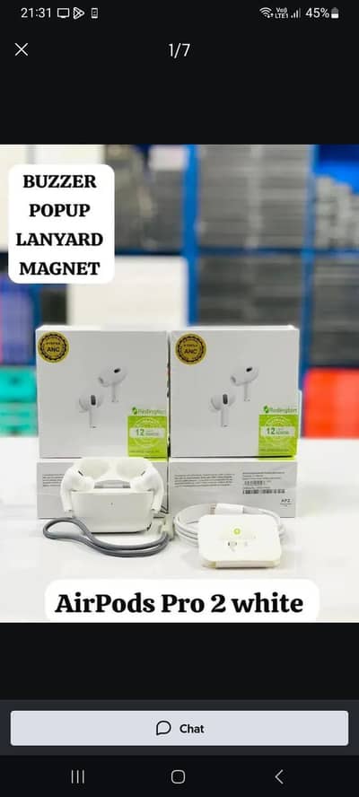 Air pod Pro 2 A+1 hai  03243481930