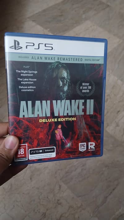Alan awake 2 ps5 playstation games