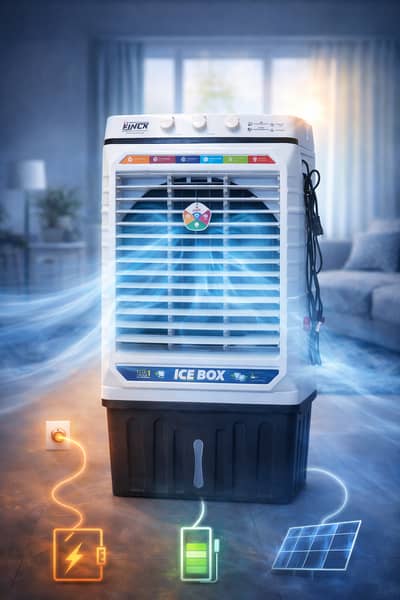 Finex AC/DC Room Air Cooler | 100% Copper | Powerful Air Throw