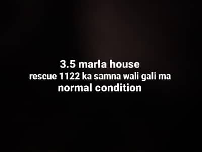 3.5 marla 2 story house for sale