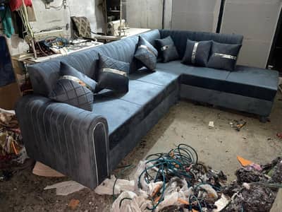 6 seater sofa corner new