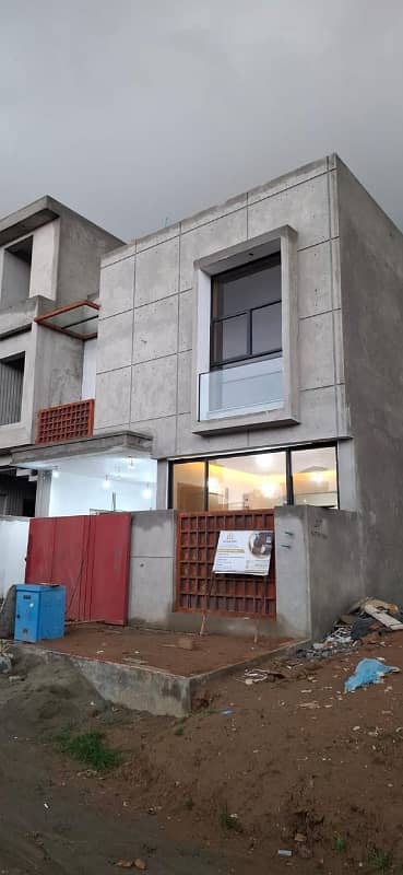 5 Marla new dbl unit house for sale F block Multi Gardens B-17 Islamabad