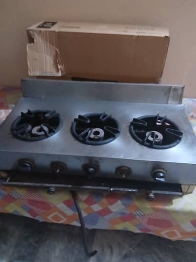 Three burner stove for sale