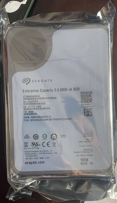 Brand New 10 TB Seagate Hard Drive for sale