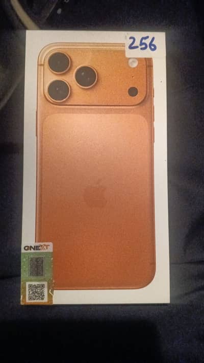 iPhone 17 pro max 256 gb pta approved