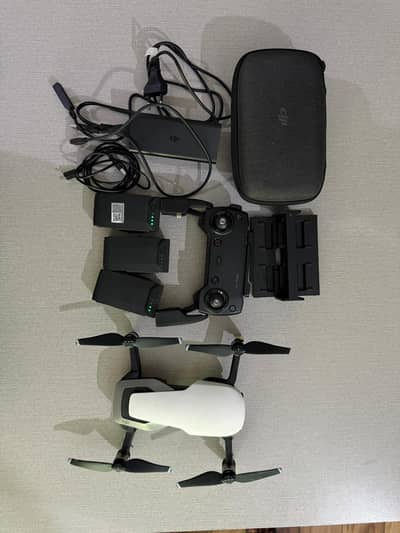 Mavic Air Full Accessories with 3 batteries