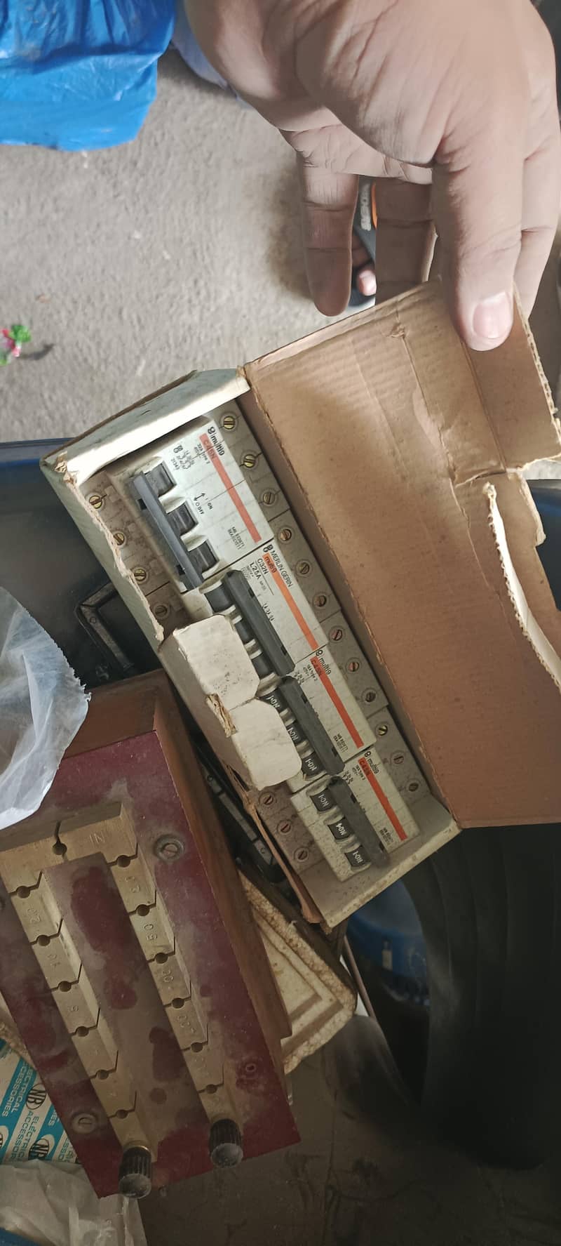 different electric items 6