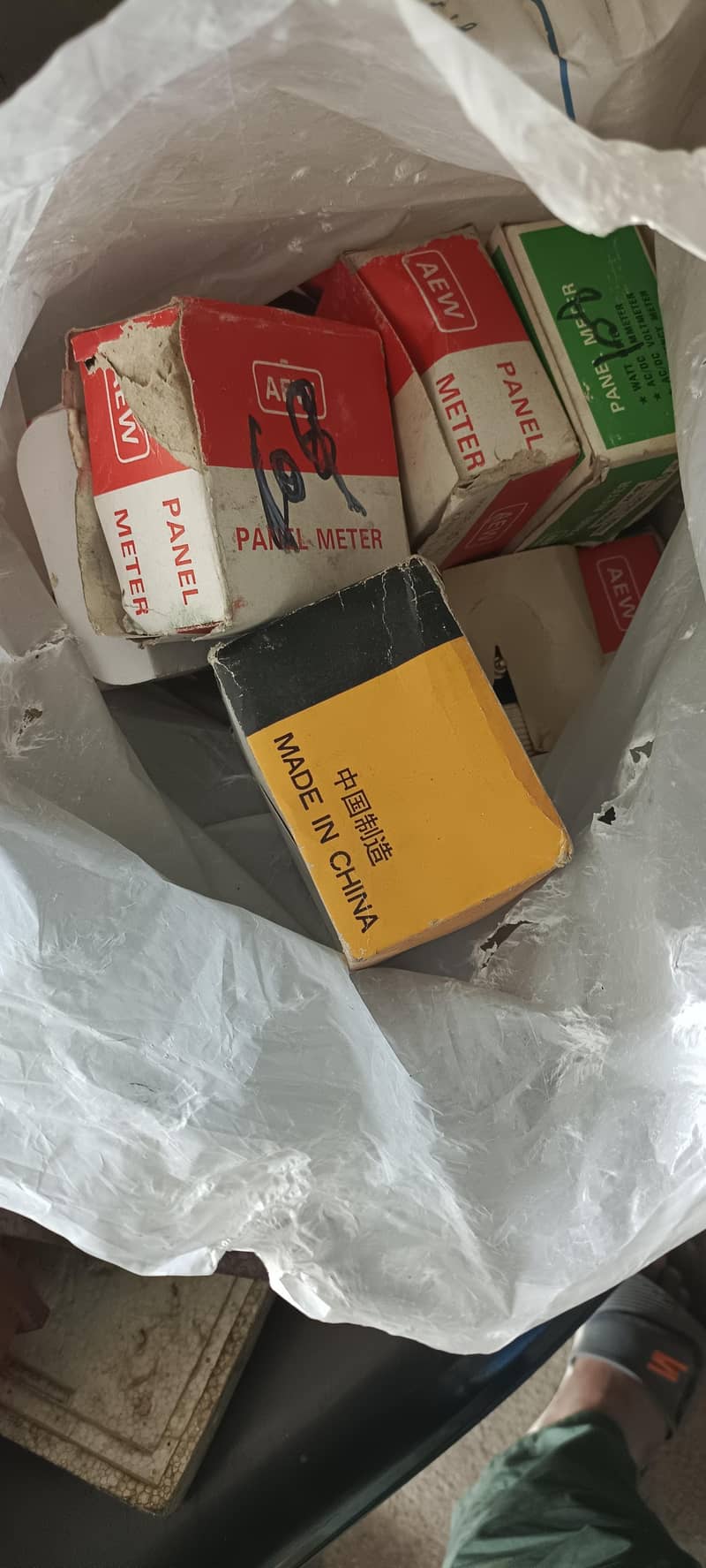 different electric items 8