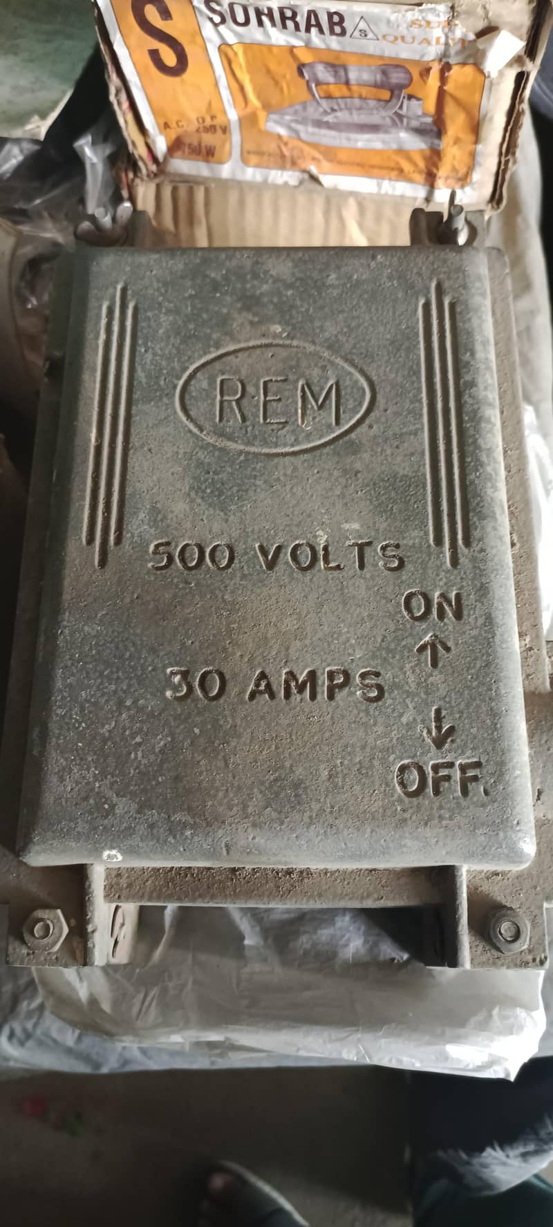 different electric items 17