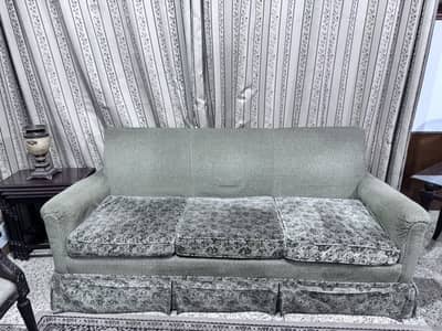 1 three seater and 2 one seat sofa set