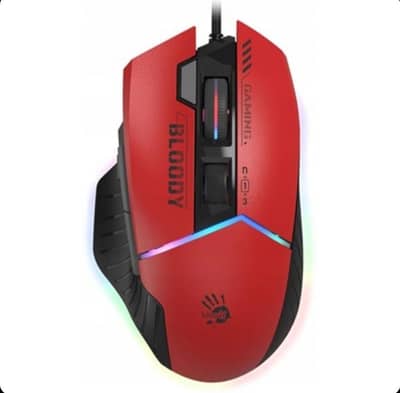 Bloody W95 Max 12000 DPI Gaming Mouse With Features Activated.