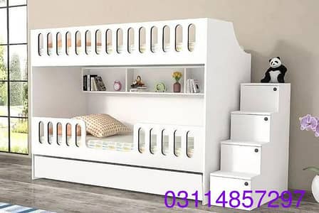Bunk bed | Kid wooden bunker bed | Baby bed | Double bed | Triple bed