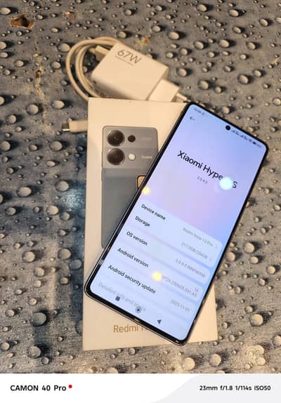 Redmi Note 13 Pro With Box Charger 256GB Pta Official Approved Xiaomi