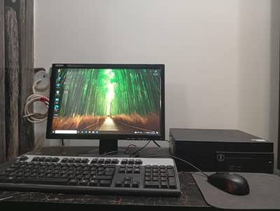 DELL Core i3 7-Generation Gaming PC + LCD + All Accessories