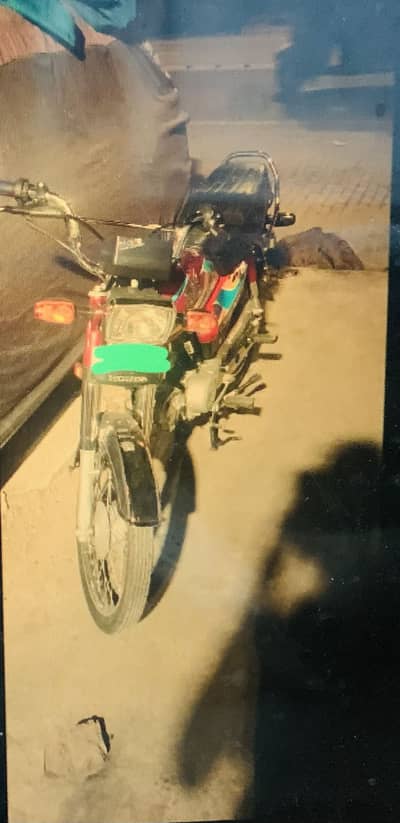 Honda CD 70 red colour