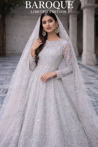 UrgentOriginal Baroque Luxury Formal maxi or pishwaas  ​​