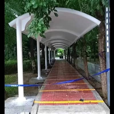 Pole parking shade in Pakistan , Canopy shade, Wall mounted Garage
