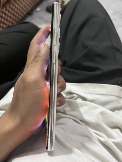 Brand new phone physical +esim12/256gb white color