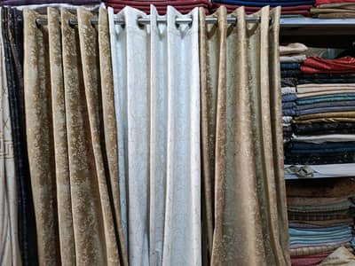 soft valvety and beautiful new style curtains