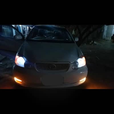 Toyota Corrola Gli 2005 modle outside 60 percent genuin inside seal to