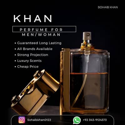 We offer all brands perfumes like J. , Bonanza, Eau da perfume etc