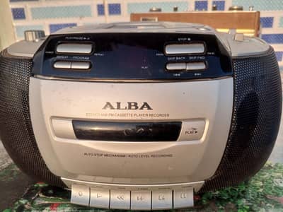 Radio taperecorder Alba