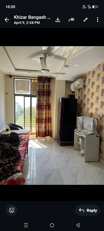 Beautiful tile flooring family flat with wonderful view