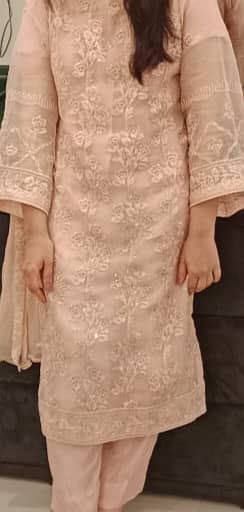 Aik dfa pehna howa Achi condition Mai suit hai 3 piece