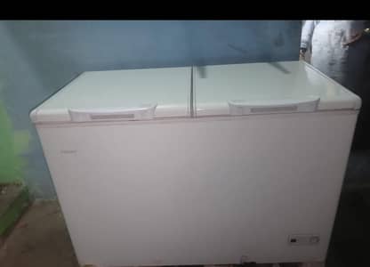 Hair deep freezer jumbo size dabble door in seel