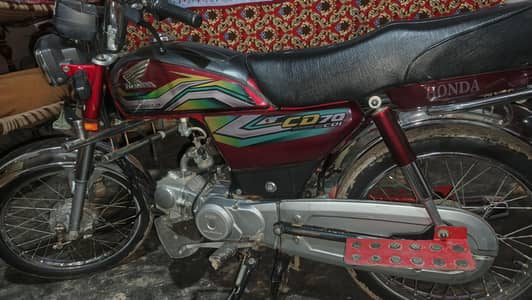 Honda Cd 70 Total genuine For Sell